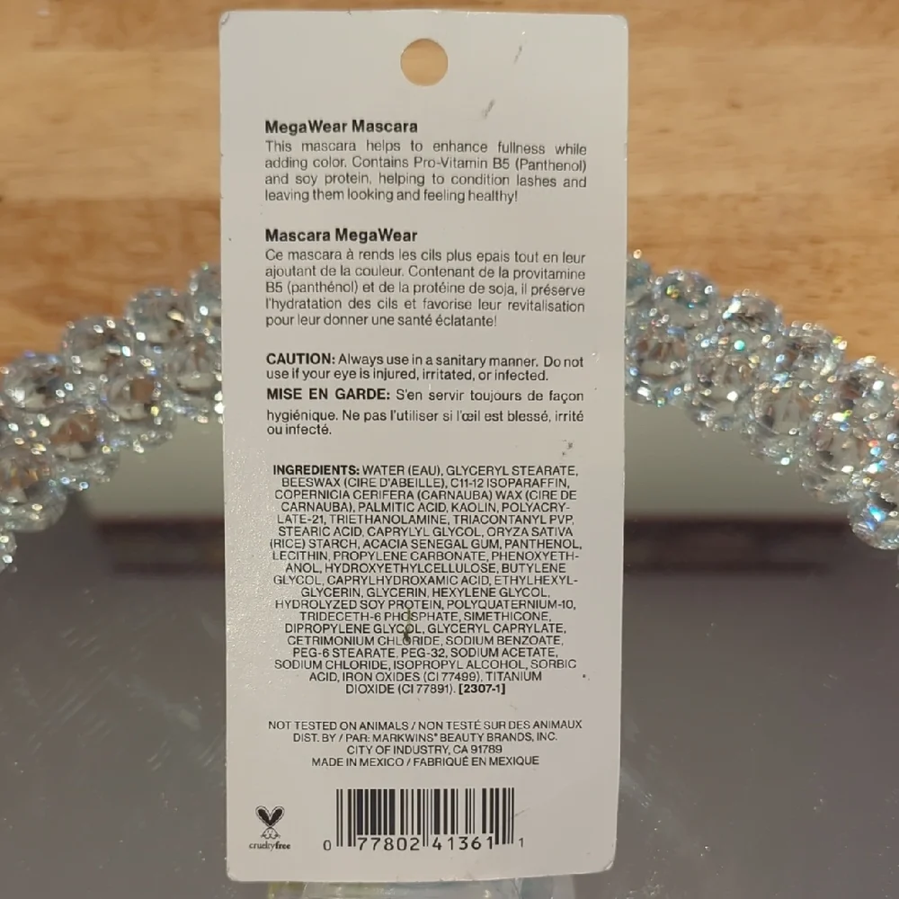 Wet n Wild Megawear Black Mascara NIP